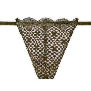 Victoria's Secret VERY SEXY ARMY GREEN V-STRING PANTY